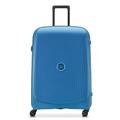 DELSEY PARIS - BELMONT PLUS - Large Rigid Suitcase - 76x52x32 cm - 102 liters - L - Zinc Blue