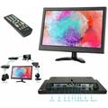 Topolenashop - Monitor hdmi vga Schermo lcd tft 13.3 pollici 1080p Altoparlante bnc usb rca