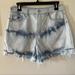 American Eagle Outfitters Shorts | American Eagle Highest Rise Mom Short Jean Shorts | Color: Blue | Size: 10