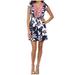 Lilly Pulitzer Dresses | Lilly Pulitzer Brielle Dress Navy Blue White Floral Dress Women’s Size Small | Color: Blue/White | Size: S