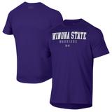 Men's Under Armour Purple Winona State Warriors Tech T-Shirt