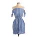 American Eagle Outfitters Casual Dress: Blue Stripes Dresses - Women's Size X-Small