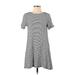 Ann Taylor LOFT Casual Dress - A-Line: White Dresses - Women's Size X-Small