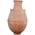 Vaso terracotta del sahara 110x65x65 cm Vasi terracotta grandi fatti a mano Anfore da giardino