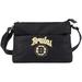 Women's FOCO Boston Bruins Logo Script Crossbody Handbag