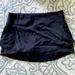 Athleta Skirts | Athleta Tennis Workout Skirt, Size L Black | Color: Black | Size: L