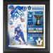 Auston Matthews Toronto Maple Leafs Framed 15" x 17" Back-to-Back "Rocket" Richard Collage with Piece of Game-Used Puck - Limited Edition 534