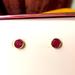 Kate Spade Jewelry | Kate Spade New With Tags “Brilliant Statement” Ruby Stud Pierced Earrings | Color: Blue/Gold | Size: Os