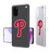 Philadelphia Phillies Galaxy Insignia Clear Case