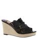 J. Renee Lashan - Womens 7.5 Black Sandal Medium