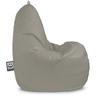 Pouf Poire Relax Similicuir Cendre xl Cendre