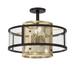 Metropolitan Lighting Robin Baron Soho 50 Inch 12 Light Semi Flush Mount - N7814-726