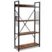 17 Stories 47" H x 9.5" W Etagere Bookcase Wood in Brown | 43.5 H x 25 W x 9.5 D in | Wayfair 18143F578E864722BCB7414549F4C228