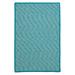 Wade Logan® Outdoor Houndstooth Reversible Doormat Metal in Green/Gray/Blue | 40 H x 26 W x 0.5 D in | Wayfair E225636E12434DD39D82597A9461D697