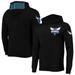 "Men's Pro Standard Black Charlotte Hornets Logo Pullover Hoodie"