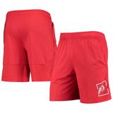 Men's Under Armour Red Utah Utes Mesh Raid Performance Shorts