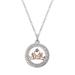 Disney Jewelry | O Disney Collection Princess Pendant Necklace O | Color: Silver | Size: Os