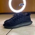 Adidas Shoes | Adidas Tubular Shadow Running Shoe Sneaker Black Mens Size 6 Athletic Walking | Color: Black | Size: 6