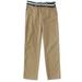 Polo By Ralph Lauren Bottoms | Nwt Polo Ralph Lauren Big Boys' Belted Slim Fit Stretch Twill Chino Pants | Color: Tan | Size: 20b