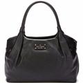 Michael Kors Bags | Kate Spade Ny Stevie Berkshire Road Black Leather Large Satchel Bag Nwt! | Color: Black | Size: Os