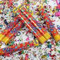 Large Multi Coloured New Years Festivals Party Confetti Cannons Poppers Shooter Birthday Decoration Compressed Air 30cm & 50cm. (50cm Confetti Cannon, 6 Cannons)