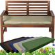 Garden Bench Cushion – 4 Seater Bench Seat Pad – 170 x 52 CM – 6 CM Thick – Weather & Water Resistance Fabric – Long Garden Chair Patio Pub Furniture Cushion Outdoor/Indoor (4 SEATER, SAND)