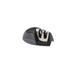 Aholicdeals Dual Edge Grip Ultra Sharp Knife Sharpener Ceramic/Steel in Black/Gray | 1 H x 4 W x 1.5 D in | Wayfair TI-CHAKS-BLA-TBH