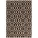 Brown 72 x 48 x 0.5 in Area Rug - Corrigan Studio® Braided Egge Area Rug Black Color Cotton/Jute & Sisal | 72 H x 48 W x 0.5 D in | Wayfair