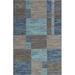 Blue 63 x 0.5 in Area Rug - Corrigan Studio® Contemporary Harvest Area Rug Color Polypropylene | 63 W x 0.5 D in | Wayfair