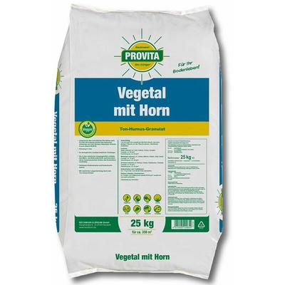 Provita vegetal mit Horn 25 kg Universaldünger Depotdünger Langzeitdünger Image
