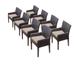 8 Barbados/Belle/Napa Dining Chairs With Arms
