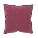 Jiti Indoor Farmhouse Country Solid Color Flange Edge Soft Washed & Dyed Linen Square Throw Pillows Cushion