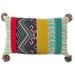 Jiti indoor Bohemian Eclectic Textured Woven Patchwork Patterned Cotton Accent Rectangle Lumbar Pillows Cushion for Sofa Chair