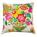 Jiti Indoor Casual Country Multicolor Floral Vase Patterned Sofa Linen Decorative Accent Large Throw Pillow Cushions