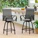 Swivel Patio Bar Stools High Bar Stool Set 2/4/6