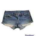 American Eagle Outfitters Shorts | American Eagle Denim Short (Juniors) | Color: Blue | Size: 00
