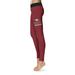 Women's Maroon North Carolina Central Eagles Solid Yoga Leggings