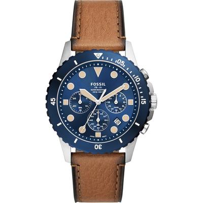 Fossil Chronograph Edelstahl One Size Herren Image