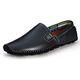 Lapens Men's Driving Shoes Leather Fashion Slipper Casual Slip On Loafers Shoes Men canvasmens Boat Loafer Flats Leather Gents Walking Trainers Shoes LPLFS930, 7 UK, Black 1