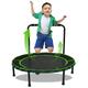 36'' Kids Trampoline Mini Trampoline with Handle and protective cover Foldable Fitness Exercise Rebounder Jumper safe and durable Toddler Trampoline Indoor Outdoor