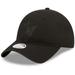 Women's New Era Miami Marlins Black on Core Classic II 9TWENTY Adjustable Hat