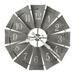 Howard Miller® Oversized Antique 34" Wall Clock Metal in Gray | 34 H x 34 W x 3.75 D in | Wayfair 625671