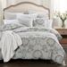 Ophelia & Co. Jaelyn Linen Blend Light Brown Floral Classic Chic Casual Duvet Set Linen in Blue | King | Wayfair 8CD289DF108242B3B484DC3F38B332B9