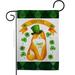 Ornament Collection Patty Kitty 2-Sided House Flag in Brown/Green/Red | 18.5 H x 13 W in | Wayfair OC-SA-G-192303-IP-BO-D-US20-OC