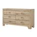 Union Rustic Lillie 6 Drawer Double Dresser Wood in Brown | 33 H x 59 W x 16 D in | Wayfair DF8A2F73F3BD4285A4C6DEE032F700C7