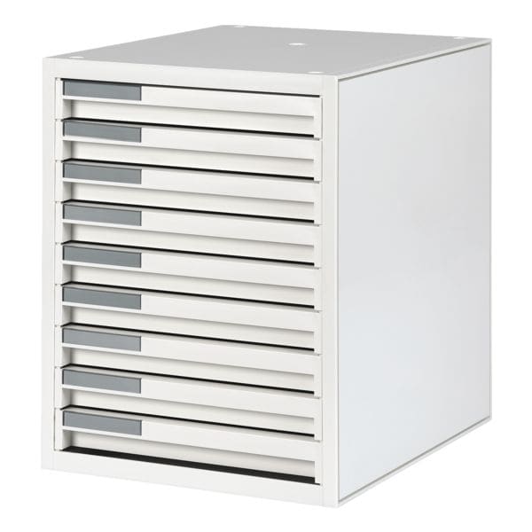 Styro Schubladenbox »styrokay« 9 Schübe geschlossen weiß, 27x0x34.5 cm Image
