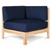 HiTeak Furniture SoHo Teak Outdoor Sectional Corner Sofa - HLAC2381C-N