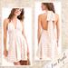 Free People Dresses | Free People Do The Twist Seersucker Halter Dress In Tea Combo, Tan & White Check | Color: Tan/White | Size: 12