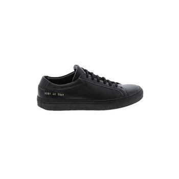 Woman by Common Projects Sneakers: Black Solid Shoes - Size 40