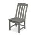 Trex Outdoor Yacht Club Dining Side Chair Plastic/Resin in Gray | 38.44 H x 19.25 W x 25.5 D in | Wayfair TXD130SS